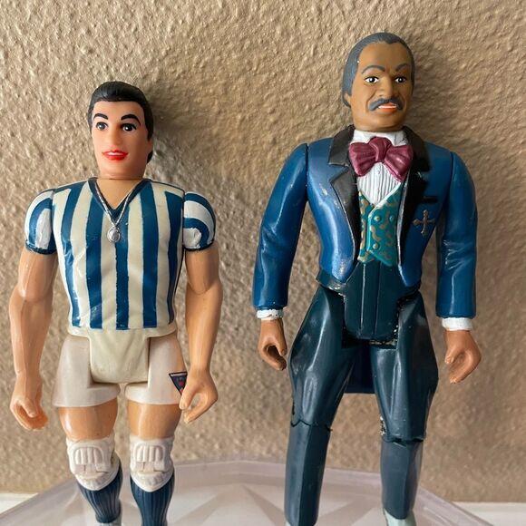 Pee Wee’s Playhouse Dolls King of Cartoons and Ricardo Referee 1988 - Picture 2 of 14
